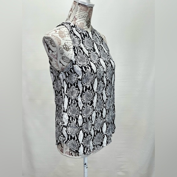 ALC Python print ANISE halter neck tank top size 4. - Picture 9 of 15